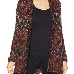 LUCKY BRAND Chevron Cardigan